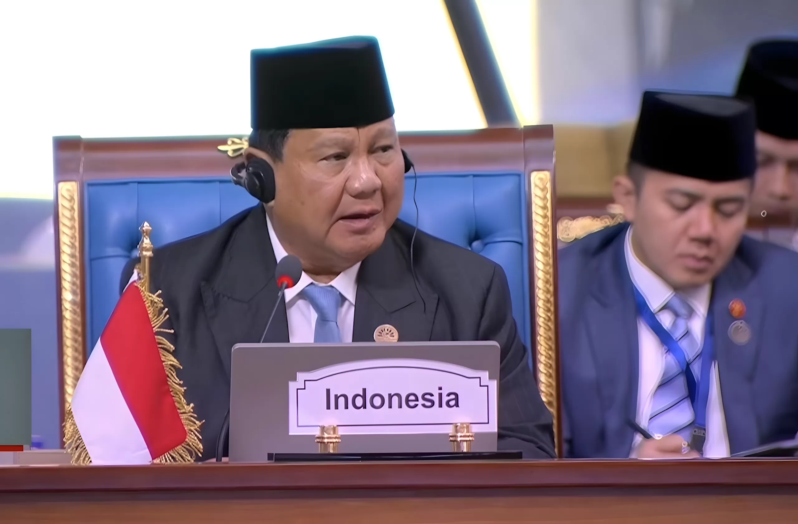 Bicara di KTT D-8, Prabowo Keluhkan HAM Tak Berlaku untuk Umat Muslim