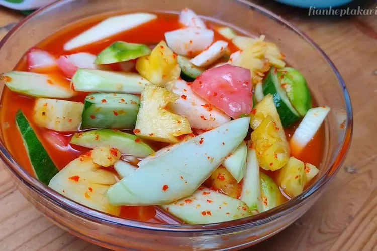 Resep Asinan Buah Khas Bogor, Pedas dan Menyegarkan