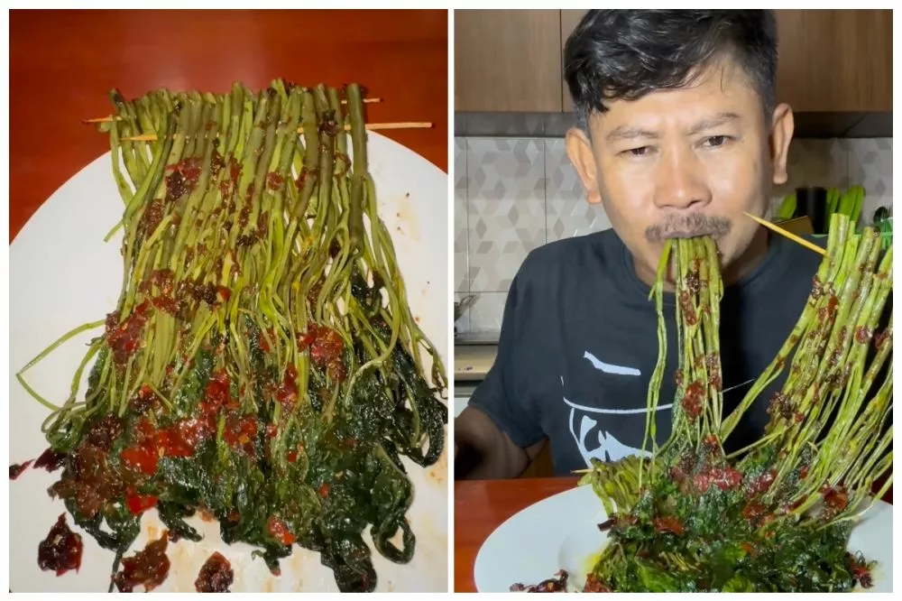 Resep Sate Kangkung, Viral di TikTok