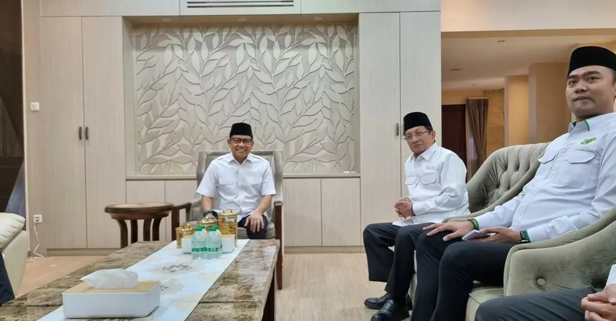 Temui Menag, Cak Imin Bahas Standarisasi dan Keamanan Bangunan Ponpes
