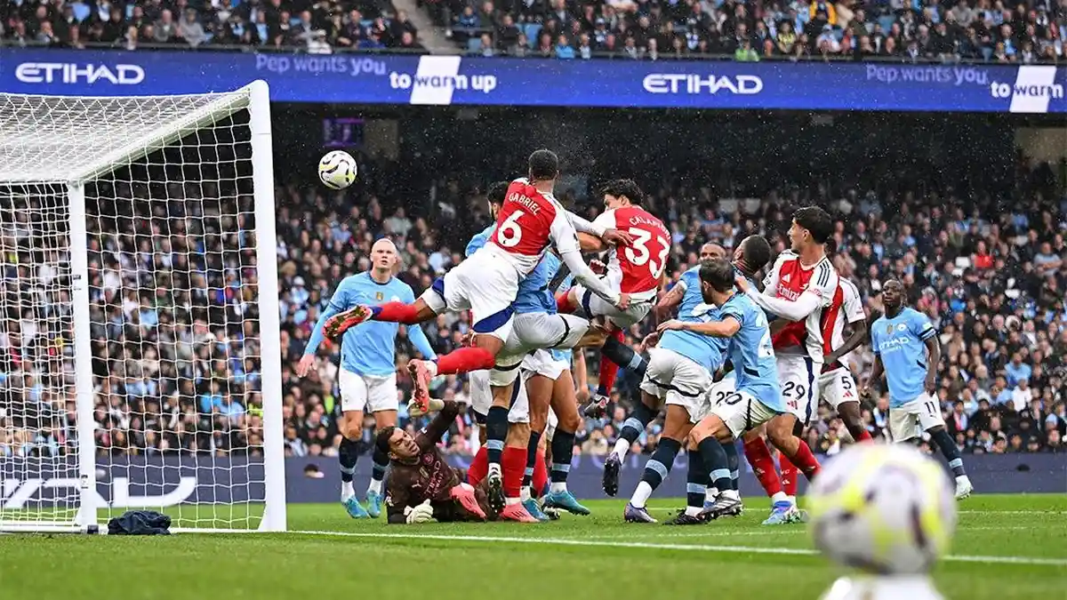 Man City Gagal Pepet Arsenal di Liga Inggris