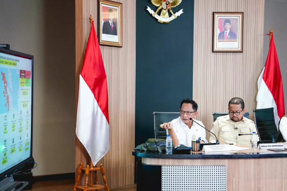 Mendagri Prediksi Pembangunan Kembali Sumatera Imbas Banjir Perlu Rp130 T