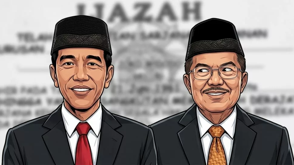 Drama Ijazah Jokowi Bikin Panas-Dingin Hubungan dengan JK